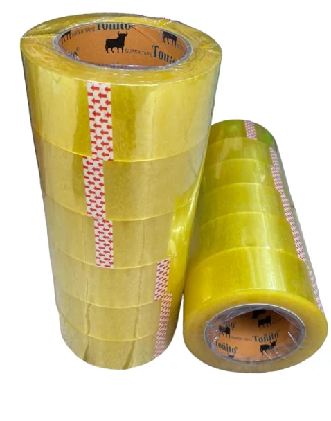 TOÑITO Cinta Adhesiva Toñito Gruesa 120 Yardas | SKU: 0120NPH | Caja x 6 docenas