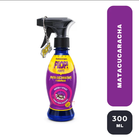PLOP Insecticida Plop Mata Cucaracha 300 Ml | SKU: IN-P-0001 | Caja x 24 unidades