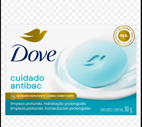 DOVE JABON DOVE CUIDADO ANTIBACTERIAL 90 GR