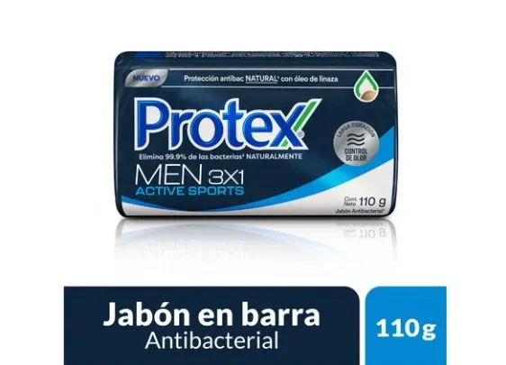 PROTEX Jabon Protex Men 3X1 110 Gr | SKU: JA-P-0039 | Caja x 6 docenas