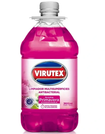 VIRUTEX Limpiador Primavera 3800ml Virutex | SKU: LV-1101048 | Caja x 4 unidades