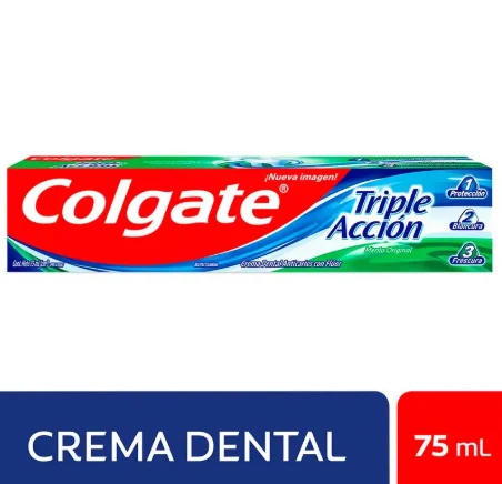 COLGATE Pasta Dental Colgate Triple Accion 75 Ml | SKU: PAD-C-0016 | Caja x 6 docenas