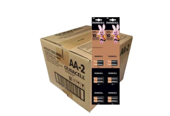 DURACELL Pila Duracell AA | SKU: PI-D-0001 | Caja x 5 docenas