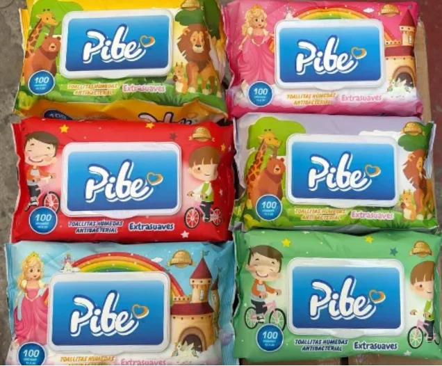 PIBE Pañitos húmedos antibacteriales
