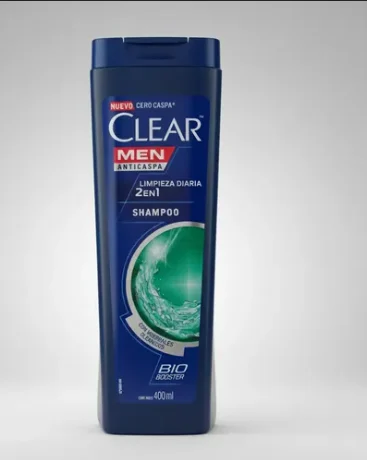 CLEAR SHAMPOO CLEAR 2 EN 1 LIMPIEZA DIARIA 400 ML