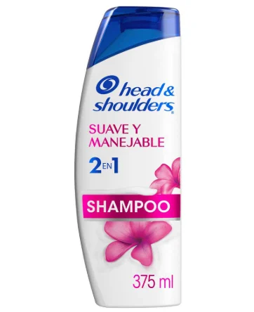HEAD & SHOULDERS Shampoo Head & Shoulders Suave y Manejable 375 Ml | SKU: SH-H-00113 | Caja x 12 unidades