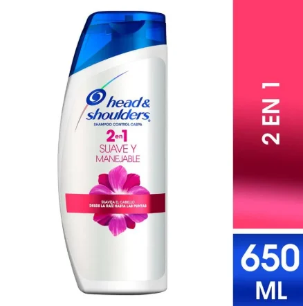 HEAD & SHOULDERS Shampoo Head & Shoulders Suave y Manejable 650 Ml | SKU: SH-H-0114 | Caja x 10 unidades