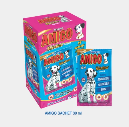AMIGO Shampoo para Perro Amigo 30 Ml | SKU: SHP-A-0002 | Caja x 20 BOX