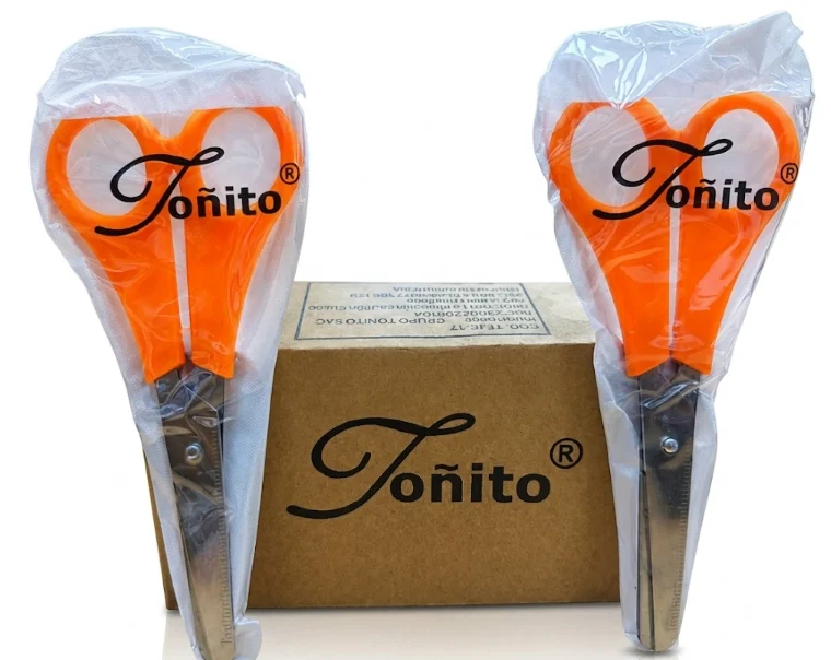 TOÑITO Tijera Escolar Toñito | SKU: TEJE-17 | Caja x 50 docenas