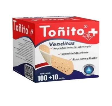 TOÑITO Venditas resistentes al agua