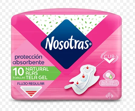 NOSOTRAS Toalla Nosotras Natural | SKU: TR-N-0022 | Caja x 30 UNIDADES